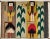 American Vintage Native American Yei Rug, Handwoven Wool, Navajo Deity Pictorial Pattern, 20” X 26” For Sale - Image 3 of 12