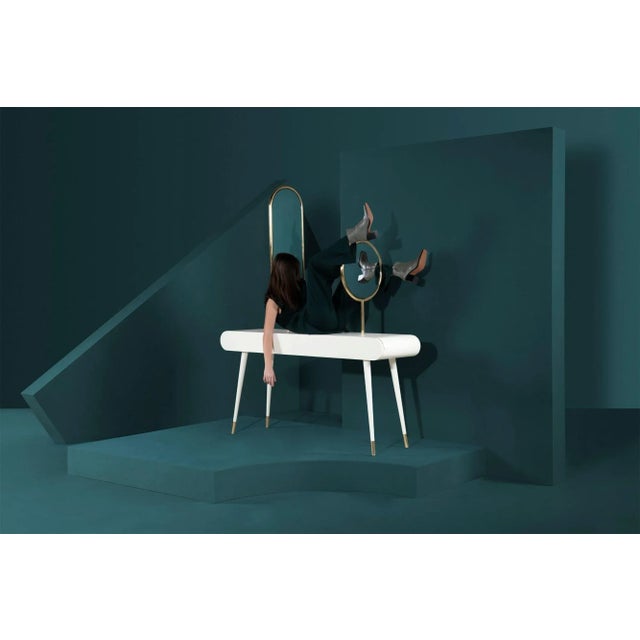 Metal Grace Dressing Table by Royal Stranger For Sale - Image 7 of 9