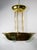 Art Deco Modernist Ceiling Lamp with Glass Rods, France, 1930 For Sale - Image 6 of 12