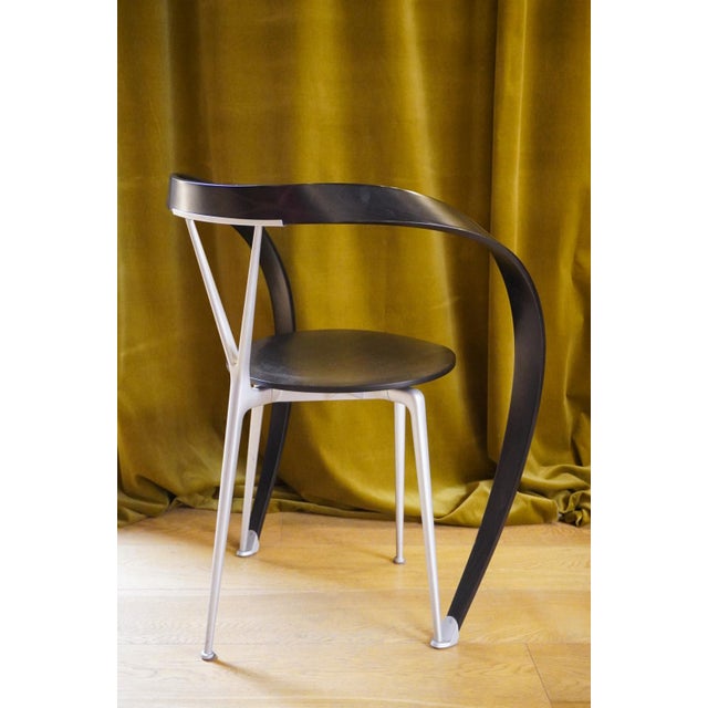 1990s Model 952 Reverse Chairs by Andrea Branzi for Cassina, 1990s, Set of 4 For Sale - Image 5 of 14
