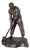 V. Demanet, Statue of a Man, Bronze For Sale