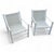 PVC Pipe Mesh Indoor or Outdoor Chairs, 1970s, Set of 2 For Sale - Image 4 of 15