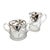 Art Nouveau Vintage Art Nouveau Silver Overlay Creamer and Sugar Bowl Set For Sale - Image 3 of 6