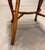 1990s Set of 6 Gothic Windsor Style Mahogany Dining Chairs With Leather Seats, 2 Armchairs & 4 Side Chairs For Sale - Image 11 of 15
