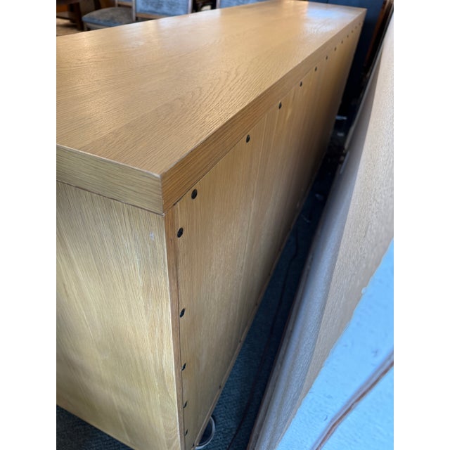 Tan McGee & Co. Beacon Sideboard, Blonde Oak For Sale - Image 8 of 12