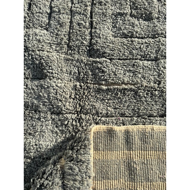 Modern Moroccan Berber Rug, 1990 For Sale - Image 10 of 11
