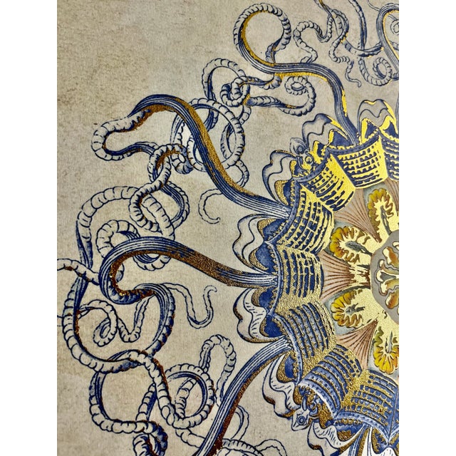 Paper Contemporary Original Jellyfish Peromedusae Art Print For Sale - Image 7 of 8