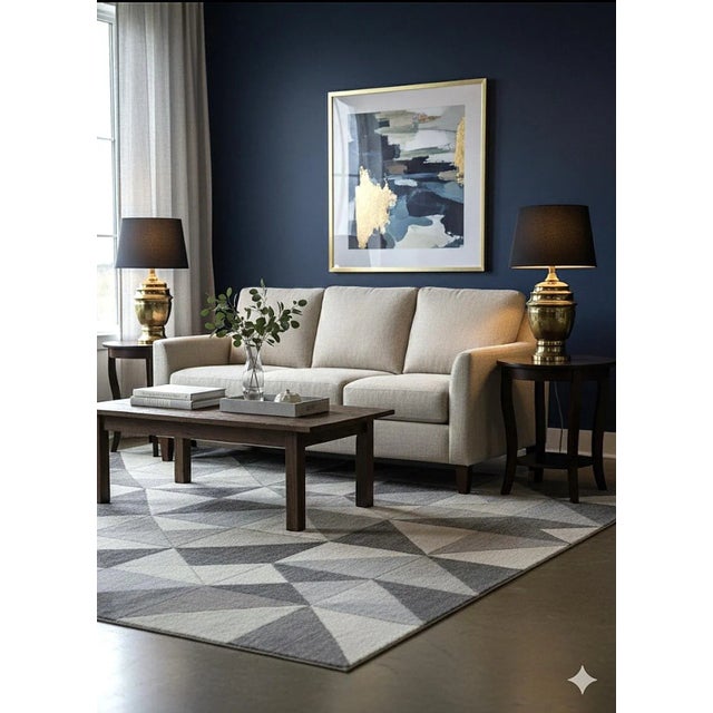 Metal Pair of Brass Plated Ginger Jar Lamps For Sale - Image 7 of 8