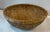 Brown Vintage Winnowing Basket For Sale - Image 8 of 9