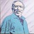 American "Anthony Quinn - Zorba" Portrait by Clayton LeFevre (American 1921-2012) -"The Artist of the Stars!" Huge 3 Feet by 3 Feet From His Coveted "100 Club" For Sale - Image 3 of 12