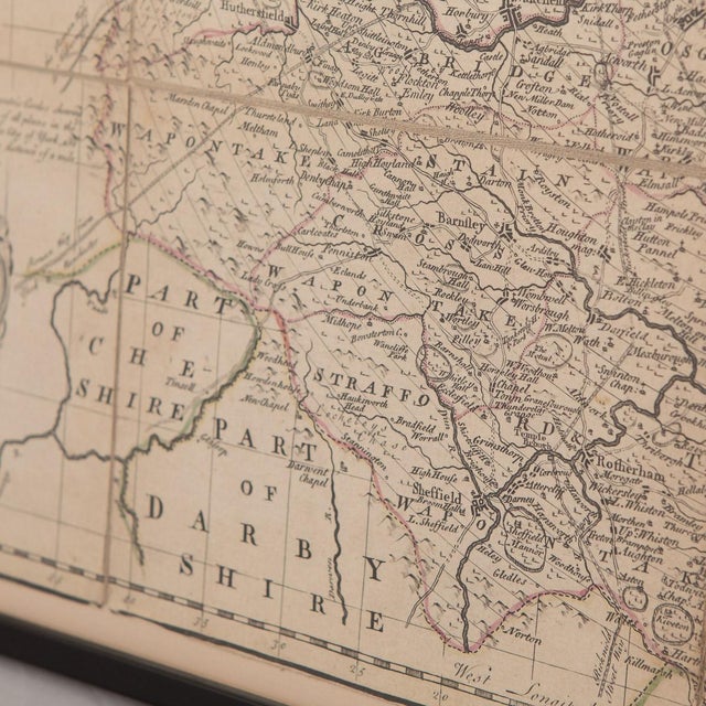 18th Century Map of the County of York by Emanuel Bowen, 1740s For Sale - Image 10 of 16