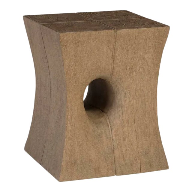 Phillips Collection Peep Hole Side Table For Sale