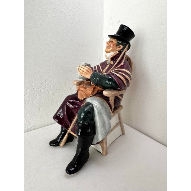 English Royal Doulton Figurine ~ “The Coachman” ~ Hn 2282 For Sale - Image 3 of 11