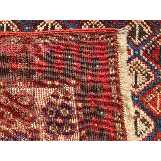 Antique Caucasian Gendje Prayer Rug, 1890s For Sale - Image 15 of 16