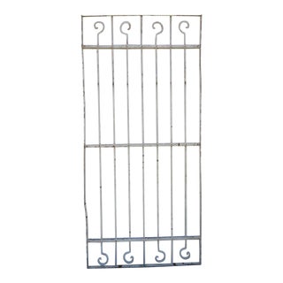 Antique Victorian Iron Gate Architectural Salvage Door For Sale
