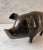 Bronze Vintage Large Bronze Piggy Bank For Sale - Image 8 of 11