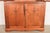 English Country Farmhouse Carved Walnut Bookcase Cabinet, 1970s For Sale In South Bend - Image 6 of 13