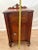 Antique Italian Nightstand Cabinet With Drawer Hand Carved Walnut and Mahogany For Sale - Image 10 of 13
