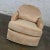Vintage Modern Drexel Club Chair & Ottoman With Casters Original Tan Chenille Fabric With Welting Trim For Sale - Image 6 of 13