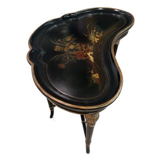1960s Maitland-Smith Hand-Painted Accent Table For Sale