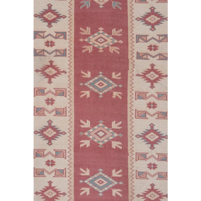 Vintage Turkish Milas Runner Rug For Sale In Philadelphia - Image 6 of 12