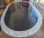 Postmodern Postmodern 1980s Black and Cream Onyx Dining Table – Attributed to Muller of Mexico For Sale - Image 3 of 6