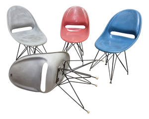 Navratil Chairs by Vertex, 1960s, Set of 4