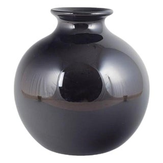 Art Deco Glass Cryopas Vase by Harald Notini for Pukebergs Glasbruk, 1920s For Sale