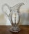 Large Antique Early 19th Century George III Anglo Irish Cut Crystal Glass Wine Ewer or Water Pitcher For Sale - Image 10 of 13