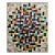 Wilfred Easton Pribble -Geometric Composition of Multi Color Squares-1952 Oil Painting For Sale
