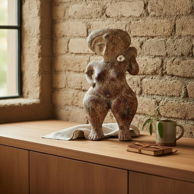 Nayarit Chinesco Standing Female Figurine For Sale - Image 10 of 10