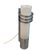 Dutch Opaline Glass Wall Sconce on Chrome Base from Glashütte Limburg For Sale - Image 5 of 9