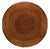 Italian Round Walnut Dining Table With Lazy Susan For Sale - Image 4 of 4