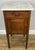 Antique French Oak Bedside Table with Marble Top For Sale - Image 12 of 12