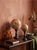 Red Maligano Jasper Spheres on Bases, 2010s, Set of 2, in Flawless conditions. Designed from 2000
