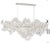 Eurofase Trento Champagne Silver 15-Light Oval Chandelier For Sale In Tampa - Image 6 of 10