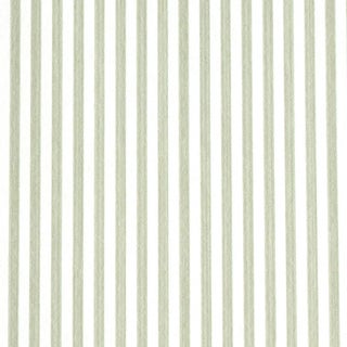 Schumacher Edwin Stripe Narrow Wallpaper in Linen For Sale