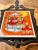 1970s Vintage Trivet Cast Iron Ceramic Tile For Sale - Image 5 of 6