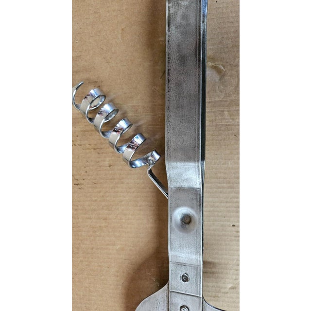 Metal 1970s c. JERE SCULPTURE Can Opener Hanging Wall Art Mid Century Curtis POP ART For Sale - Image 7 of 14