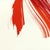 2020s The Red Dress 12 - Abstract Flowy Minimalist Figurative Ink Painting on Paper by Bettina Mauel For Sale - Image 5 of 6