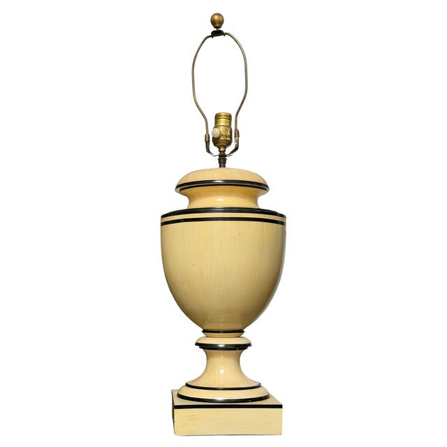 French Nancy Corzine French Urn Shaped Table Lamp For Sale - Image 3 of 5