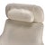 B&b Italia Radar Lounge Chair by James Irvine White Leather Swivel Lounger Italy For Sale In Tampa - Image 6 of 17