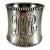 1900s Sterling Silver Cinched Napkin Ring – Beaded Tops For Sale