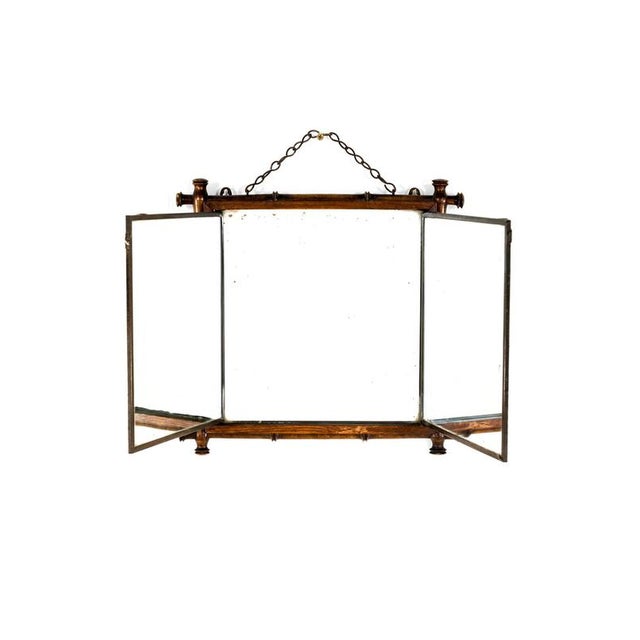 19th Century Chinoiserie Triptych Mirror For Sale - Image 3 of 15