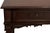 1950s Mid-Century Italian Walnut and Burl Wood Console Table, 1950s For Sale - Image 5 of 10