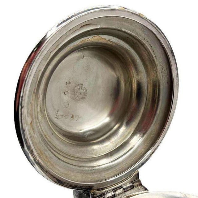 Silver 1920s Silverplate Oak Tankard Beer Stein W/ Dragon Motif, by St. Louis Silver Co. For Sale - Image 8 of 9