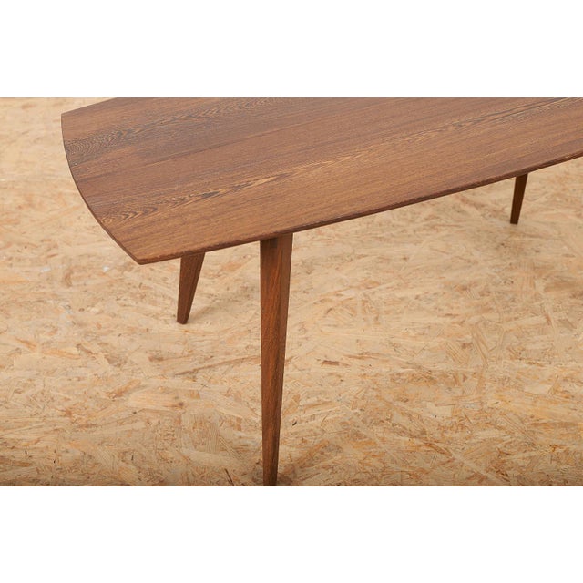 Coffee Table with Tabletop and Legs in Wenge Wood For Sale - Image 6 of 12
