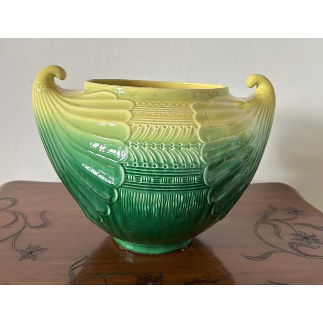 Ceramic Cachepot by Dresser for S.C.I. Laveno, 1910 For Sale - Image 4 of 15