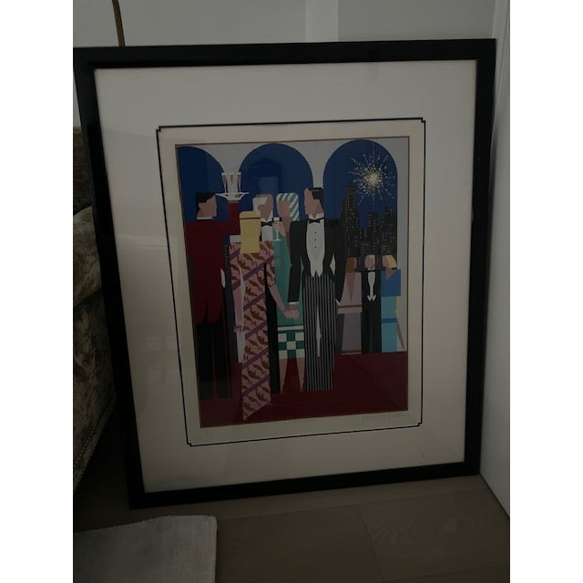 Printmaking Materials 1980s Giancarlo Impiglia, Five Arches Ii, Lithograph Signed and Numbered For Sale - Image 7 of 9