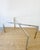 Metal Vintage 1970s Milo Baughman Style Chrome X Base Mid Century Modern Chrome Dining Table Base For Sale - Image 7 of 10